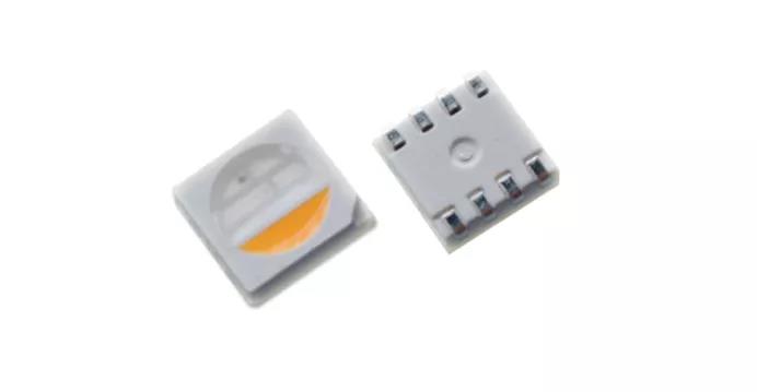 斯邁得推5050封裝四合一彩色LED，實現高光效混光效果